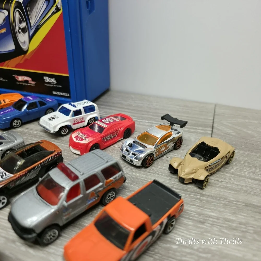 Hotwheels 48 Car Carry Case Style No. 20020 -‎ Full 48+ Cars Mixed Brands/Years